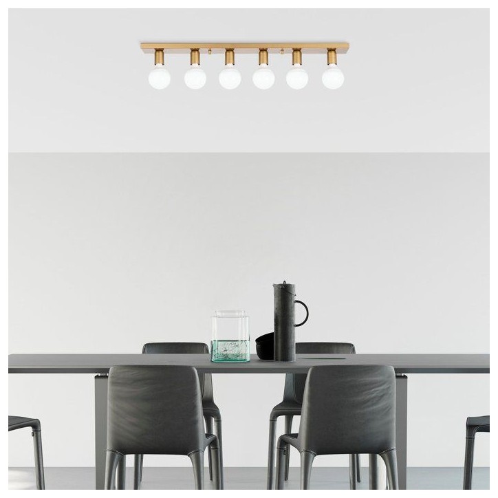 Suspension lustre D BY M.RED Gold - Métal doré - Elégance - Design décoratif