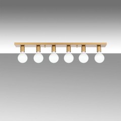 Suspension lustre D BY M.RED Gold - Métal doré - Elégance - Design