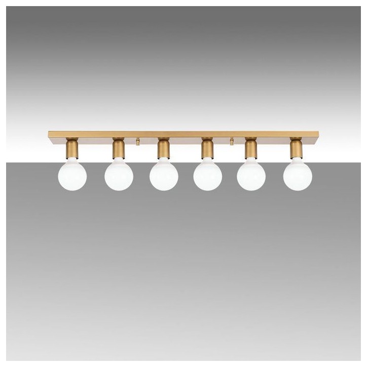 Suspension lustre D BY M.RED Gold - Métal doré - Elégance - Design décoratif