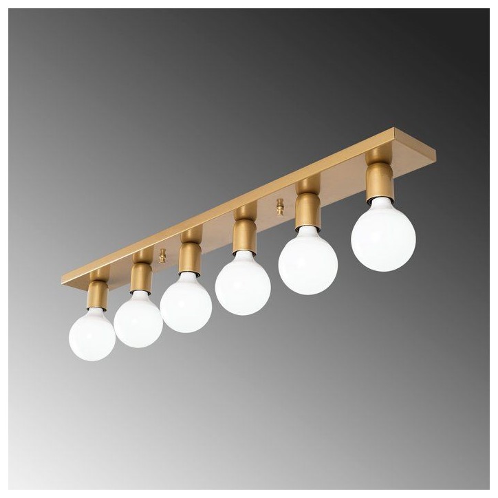 Suspension lustre D BY M.RED Gold - Métal doré - Elégance - Design décoratif