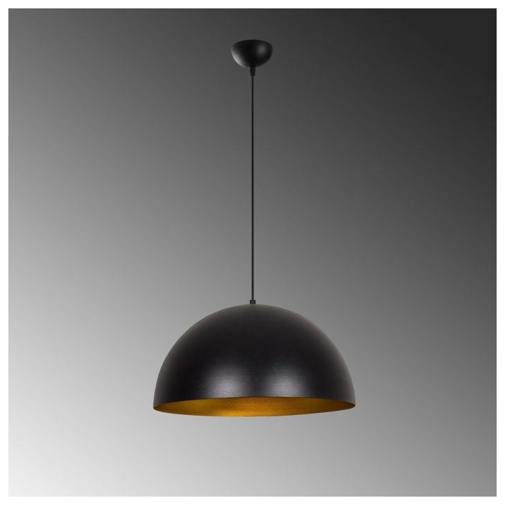 Suspension lustre D BY M.RED Black Gold - Noir et or - Métal - Design élégant Suspension lustre D BY M.RED Black Gold - Noir et or - Métal - Design élégant