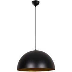 Suspension lustre D BY M.RED Black Gold - Noir et or - Métal - Design