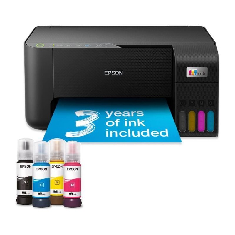 Imprimante multifonction - Epson - EcoTank ET-2862 - Wi-Fi - Réservoi