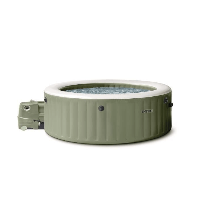 Spa gonflable INTEX - Olive - 196 x 196 x 71 cm - 4 places - Rond - 28426NP