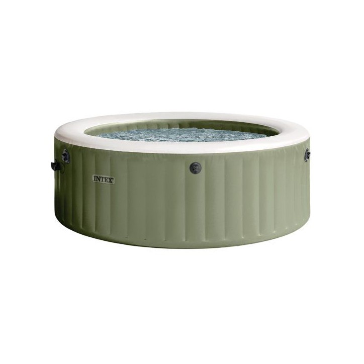 Spa gonflable INTEX - Olive - 196 x 196 x 71 cm - 4 places - Rond - 28426NP