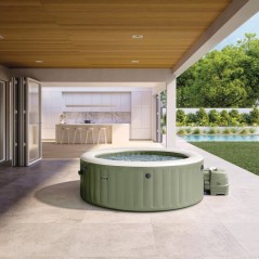 Spa gonflable INTEX - Olive - 196 x 196 x 71 cm - 4 places - Rond - 28