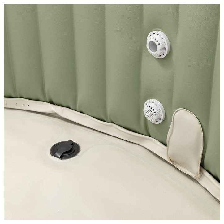 Spa gonflable INTEX - Olive - 196 x 196 x 71 cm - 4 places - Rond - 28426NP