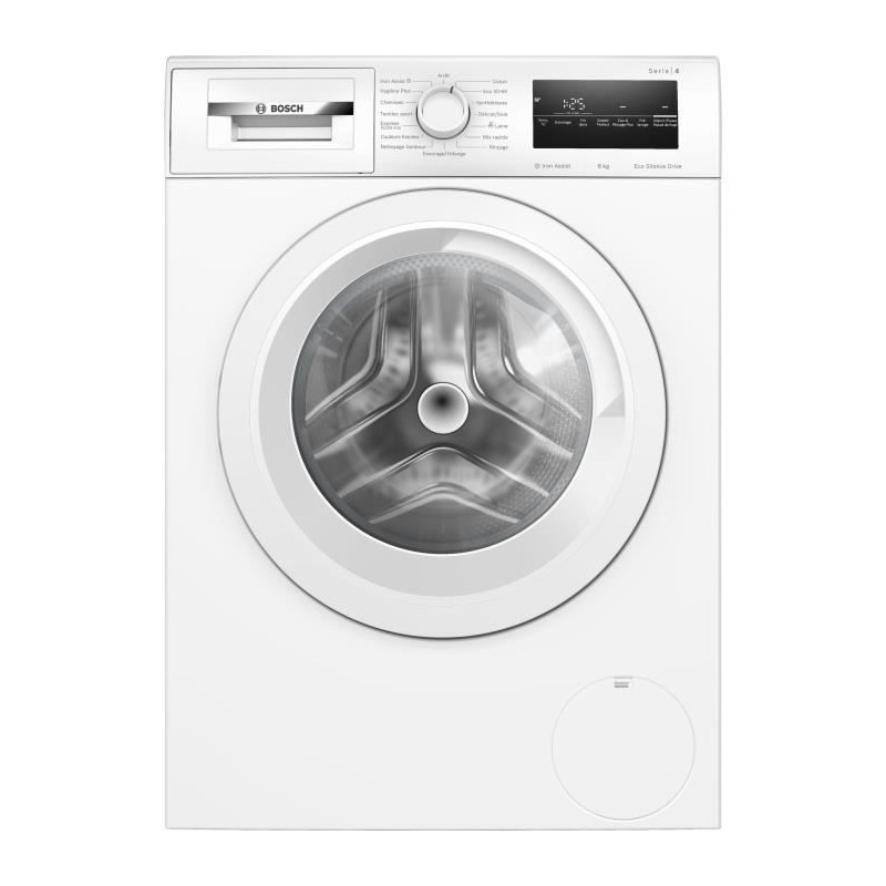 Lave-linge hublot BOSCH WAN28258FR SER4 - 8 kg - Induction - L60cm - 1 Lave-linge hublot BOSCH WAN28258FR SER4 - 8 kg - Induction - L60cm - 1