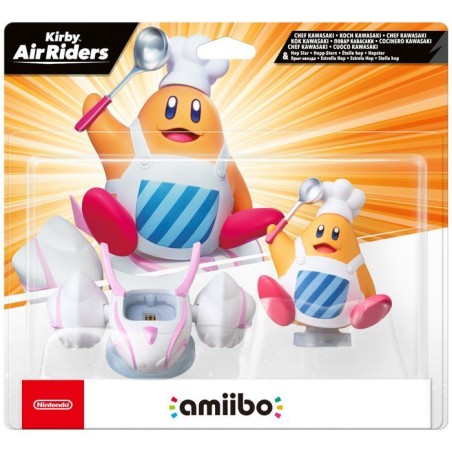 Figurine Amiibo - Chef Kawasaki & Étoile Hop • Collection Kirby