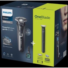 Rasoir électrique - PHILIPS - S5898/79 - Wet & Dry - SteelPrecision -