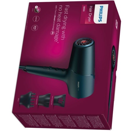 Seche-cheveux - PHILIPS - BHD512/20 - ThermoShield - diffuseur - 2300 W