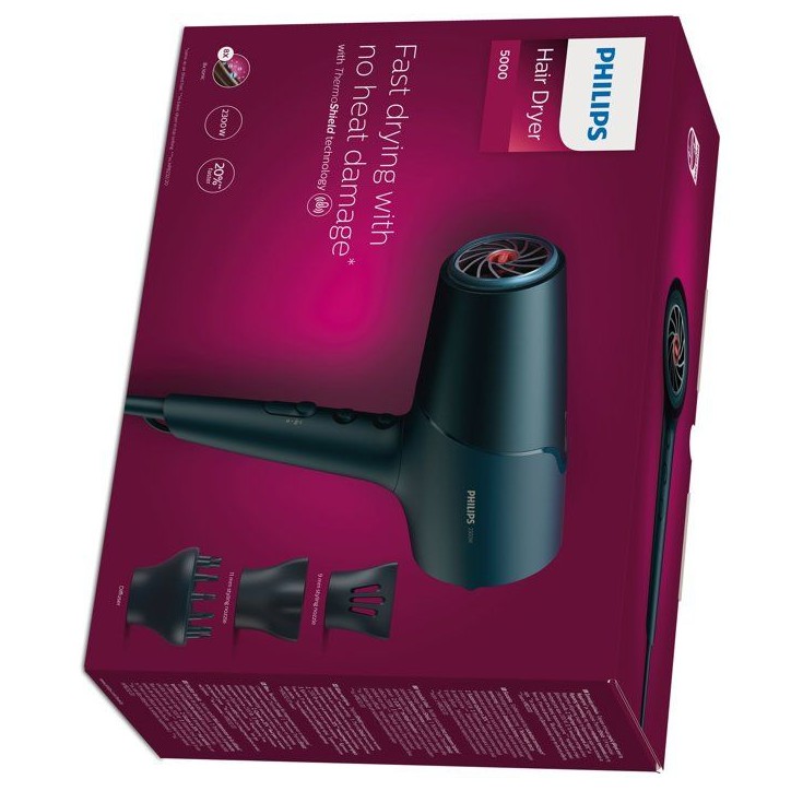Seche-cheveux - PHILIPS - BHD512/20 - ThermoShield - diffuseur - 2300 W Seche-cheveux - PHILIPS - BHD512/20 - ThermoShield - diffuseur - 2300 W
