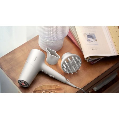 Seche-cheveux - PHILIPS - BHD501/20 - ThermoShield - diffuseur - 2100 W