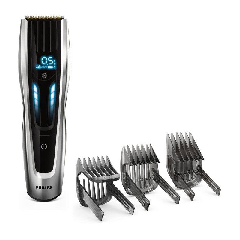 Tondeuse cheveux - PHILIPS - HC9450/15 - 400 hauteurs de coupe - étan