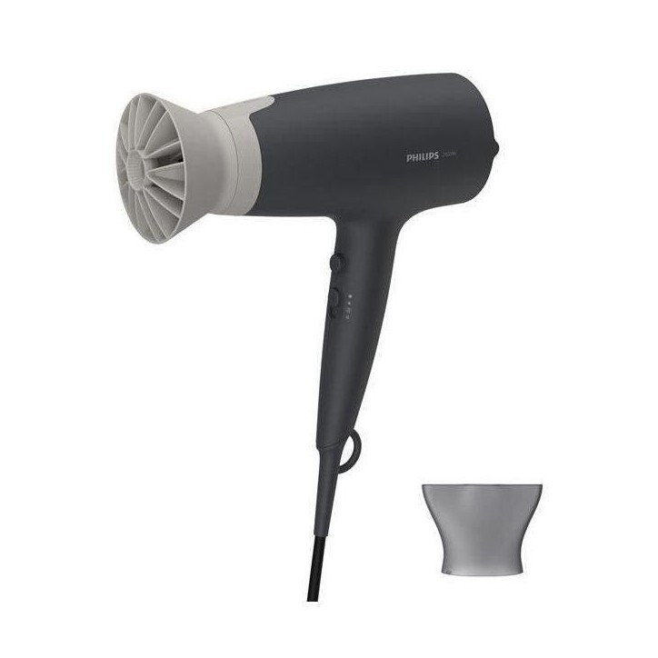 Sèche-cheveux - PHILIPS - BHD351.10 - 2100W - ThermoProtect - Ioniseur avancé