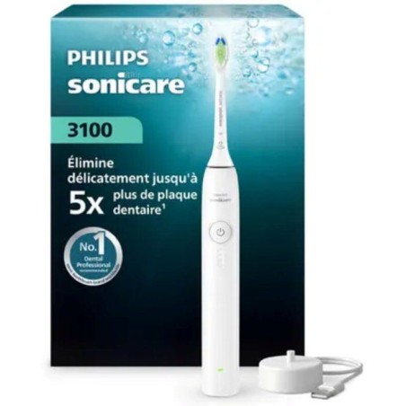 Brosse a dents électrique sonique - PHILIPS - HX4031/21 - blanche - r