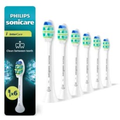 Tetes de brosse a dents - PHILIPS - HX9006/87 - InterCare - lot de 6 -