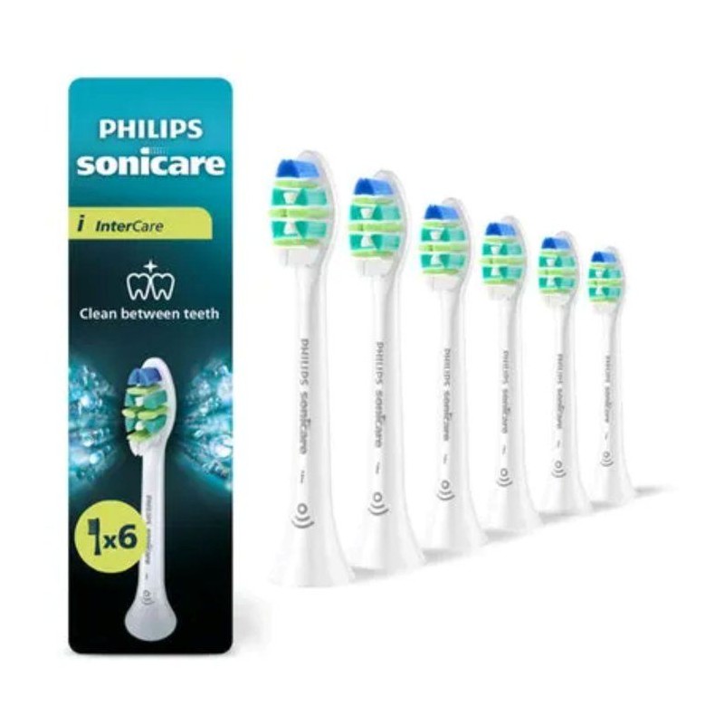 Tetes de brosse a dents - PHILIPS - HX9006/87 - InterCare - lot de 6 -