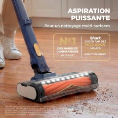 Aspirateur balai sans fil - SHARK IY143HEU - FloorDetect - Jusqu'a 40