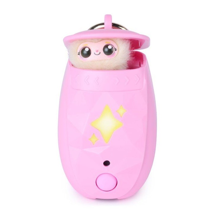 Peekimo Violet - SPINMASTER - Animal interactif et accessoire a porter - Plus de 100 sons & réactions - A Partir De 5 Ans Peekimo Violet - SPINMASTER - Animal interactif et accessoire a porter - Plus de 100 sons & réactions - A Partir De 5 Ans