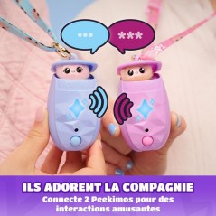 Peekimo Violet - SPINMASTER - Animal interactif et accessoire a porter