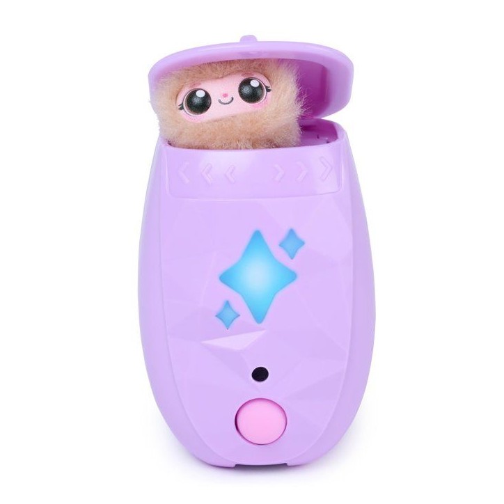 Peekimo Violet - SPINMASTER - Animal interactif et accessoire a porter - Plus de 100 sons & réactions - A Partir De 5 Ans Peekimo Violet - SPINMASTER - Animal interactif et accessoire a porter - Plus de 100 sons & réactions - A Partir De 5 Ans