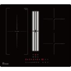 Plaque induction avec hotte intégrée - TRIOMPH - TRCPIDA6000B - 4 fo