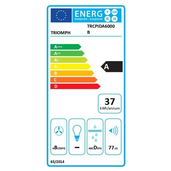 Plaque induction avec hotte intégrée - TRIOMPH - TRCPIDA6000B - 4 foyers - 60 cm - 7000 W Plaque induction avec hotte intégrée - TRIOMPH - TRCPIDA6000B - 4 foyers - 60 cm - 7000 W