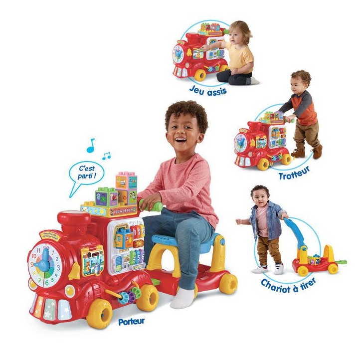 VTECH BABY - TCHOU TCHOU LOCO, MON PORTEUR ÉVOLUTIF - Multicolore VTECH BABY - TCHOU TCHOU LOCO, MON PORTEUR ÉVOLUTIF - Multicolore