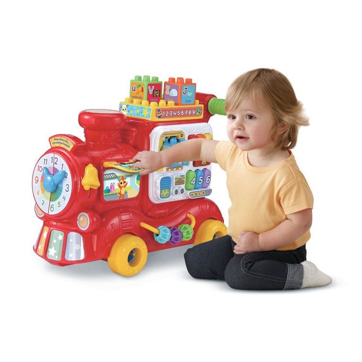 VTECH BABY - TCHOU TCHOU LOCO, MON PORTEUR ÉVOLUTIF - Multicolore VTECH BABY - TCHOU TCHOU LOCO, MON PORTEUR ÉVOLUTIF - Multicolore