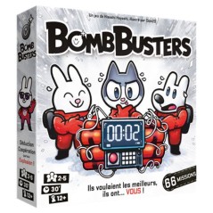 COCKTAIL GAMES – Bomb busters – jeu coopératif déduction – dès 12 ans – 2 à 5 joueurs – 30 minutes – en françai