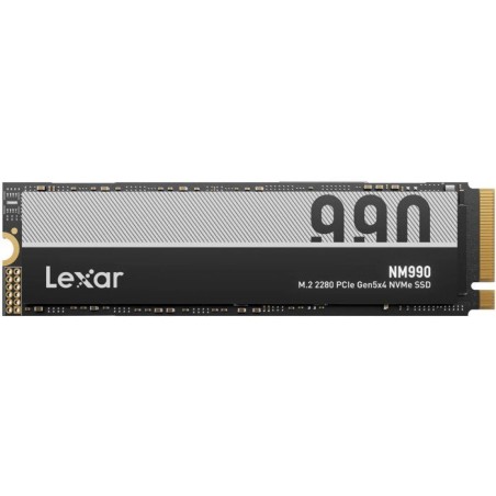 LEXAR - NM990 - Disque dur SSD - 1 To - M.2 2280 PCIe Gen 5x4