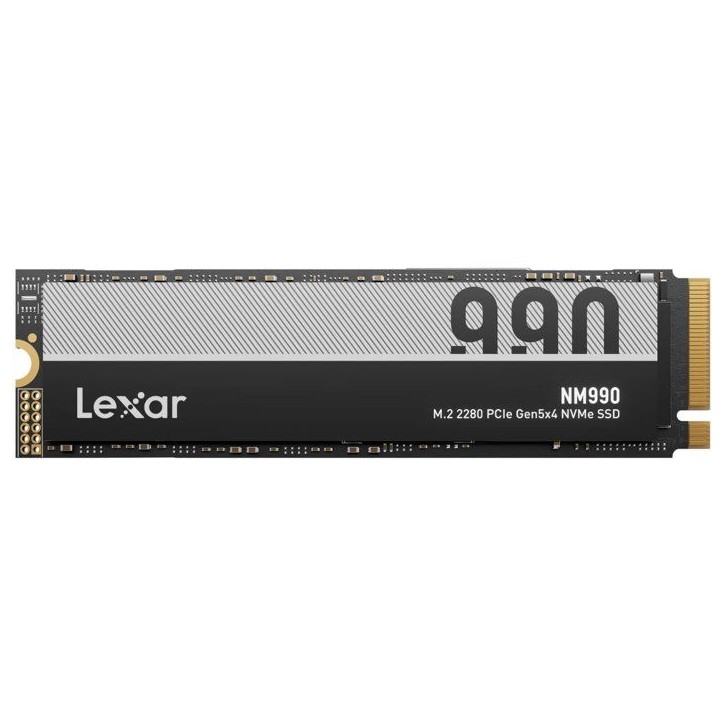 LEXAR - NM990 - Disque dur SSD - 1 To - M.2 2280 PCIe Gen 5x4