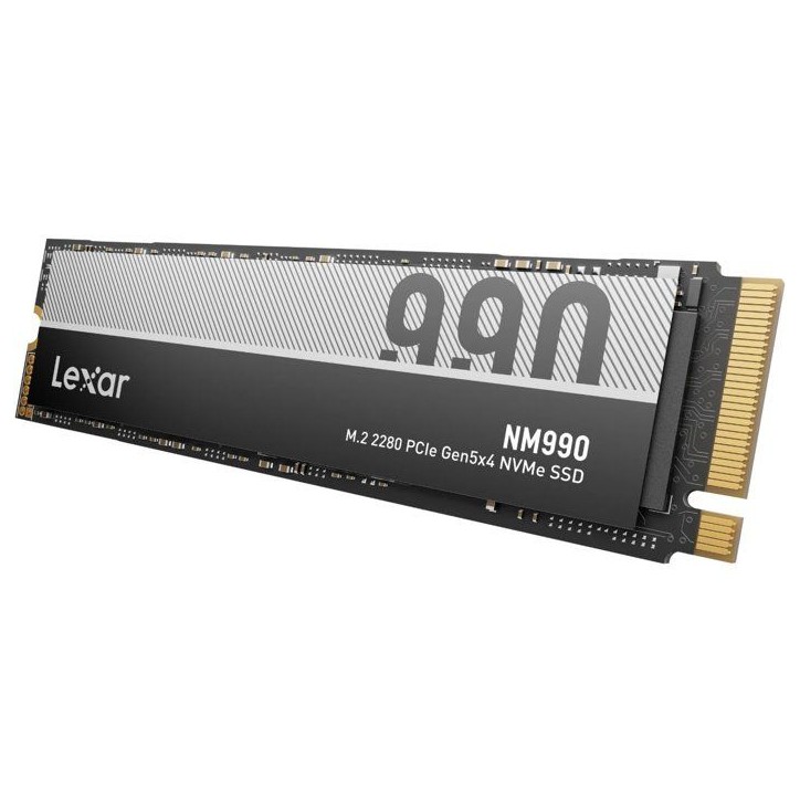 LEXAR - NM990 - Disque dur SSD - 1 To - M.2 2280 PCIe Gen 5x4