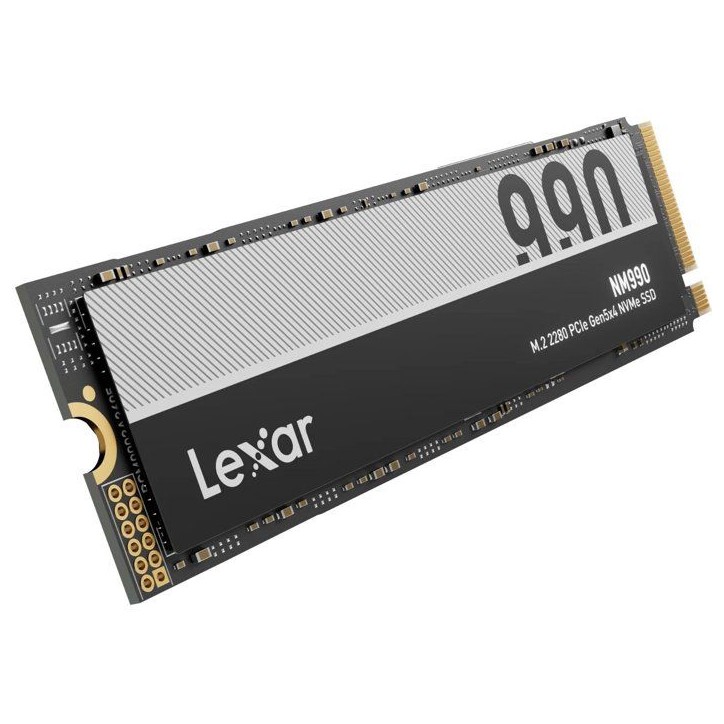 LEXAR - NM990 - Disque dur SSD - 1 To - M.2 2280 PCIe Gen 5x4