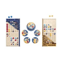 NEXT MOVE Jeu de stratégie réflexion pose de tuiles - Azul Duel - 2 joueurs - Dès 10 ans - 45 minutes - version française -