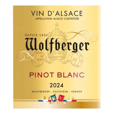 Wolfberger 2024 Alsace Pinot Blanc - Vin blanc d'Alsace