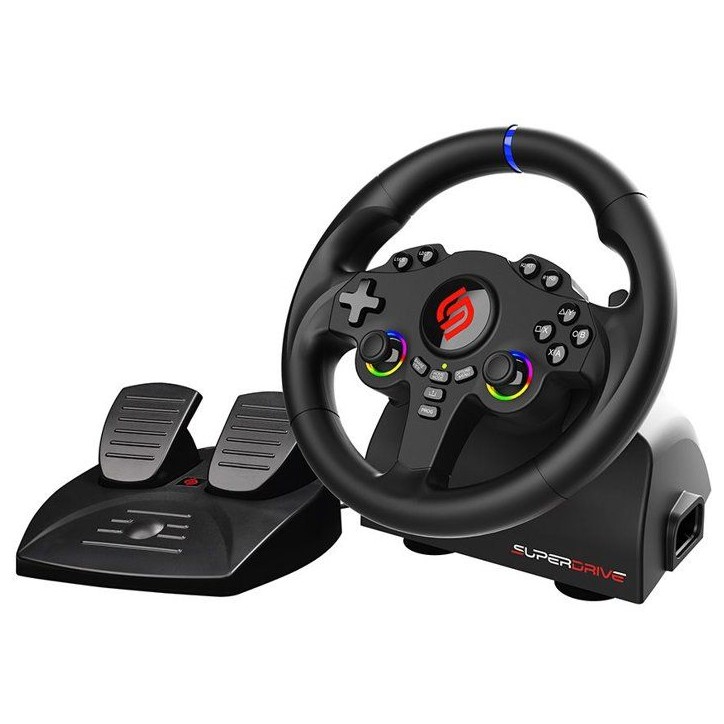 Volant gaming - SUBSONIC - Double joysticks LED - PS5 PC Volant gaming - SUBSONIC - Double joysticks LED - PS5 PC