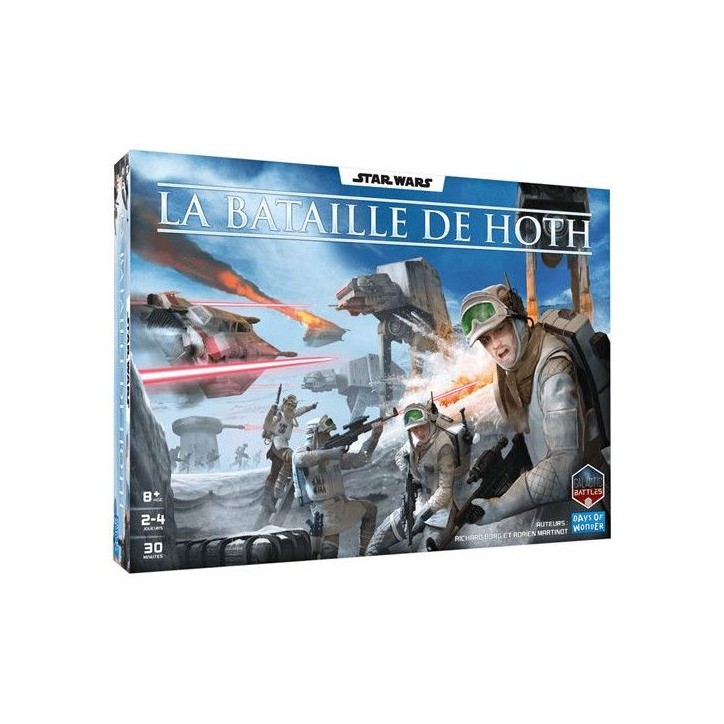 Days of Wonder - Star Wars La Bataille de Hoth - Jeu de stratégie - Pour 2 à 4 Joueurs dès 8 Ans Days of Wonder - Star Wars La Bataille de Hoth - Jeu de stratégie - Pour 2 à 4 Joueurs dès 8 Ans