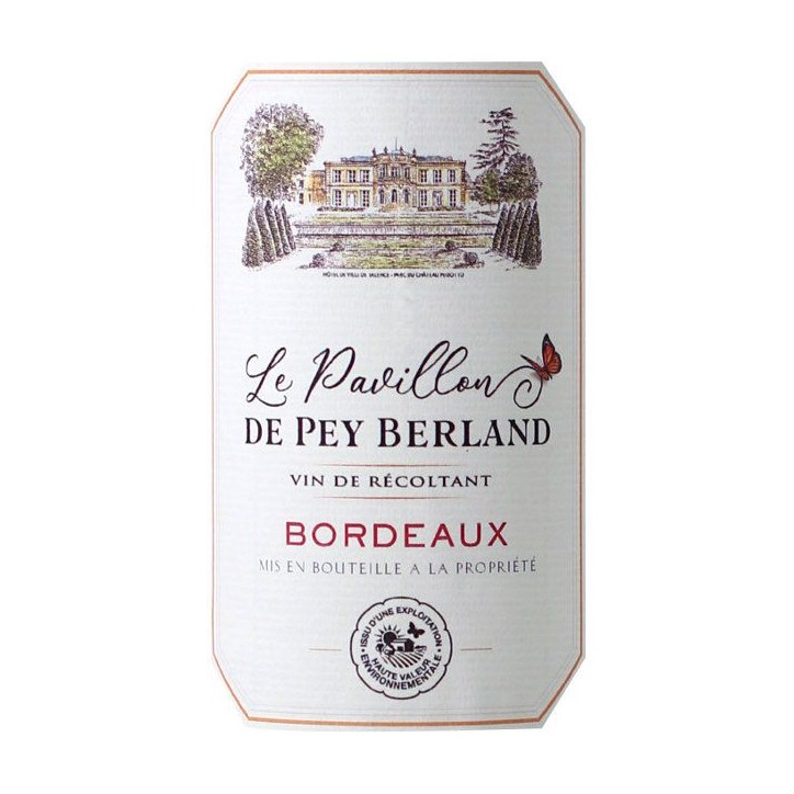 Le Pavillon de Pey de Berland 2022 Bordeaux - Vin rouge de Bordeaux