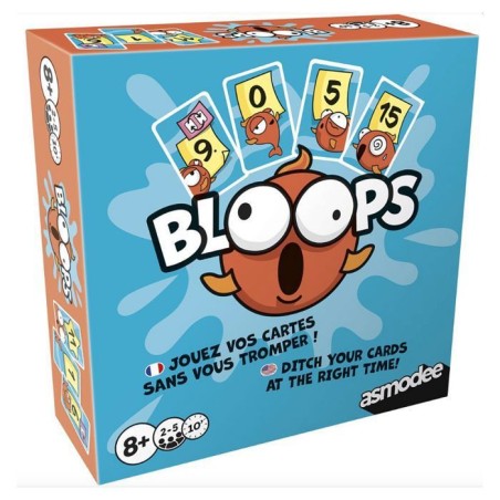 Zygomatic Jeu de cartes - Bloops - Jeu de mémoire fun et rapide - Dè