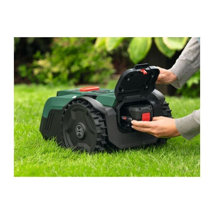 Robot tondeuse 18V VISIMOW18V-200 - BOSCH - avec chargeur AL 18V-44 - 06008E1100 Robot tondeuse 18V VISIMOW18V-200 - BOSCH - avec chargeur AL 18V-44 - 06008E1100