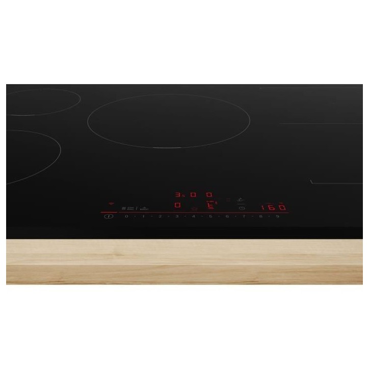 Table induction grande largeur BOSCH - 5 foyers - L80 x P52 cm - PVW831HC1E Table induction grande largeur BOSCH - 5 foyers - L80 x P52 cm - PVW831HC1E