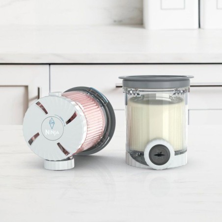 Lot de 2 Pots avec Couvercles et Embouts de Rechange NINJA – Compati