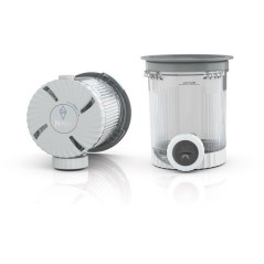 Lot de 2 Pots avec Couvercles et Embouts de Rechange NINJA – Compati