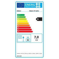 Poêle à bois - ADURO - 17 - 7 kW