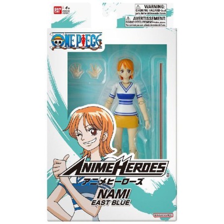 Figurine articulée Anime Heroes - Bandai - One Piece - Nami - 17 cm