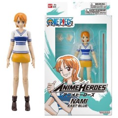 Figurine articulée Anime Heroes - Bandai - One Piece - Nami - 17 cm