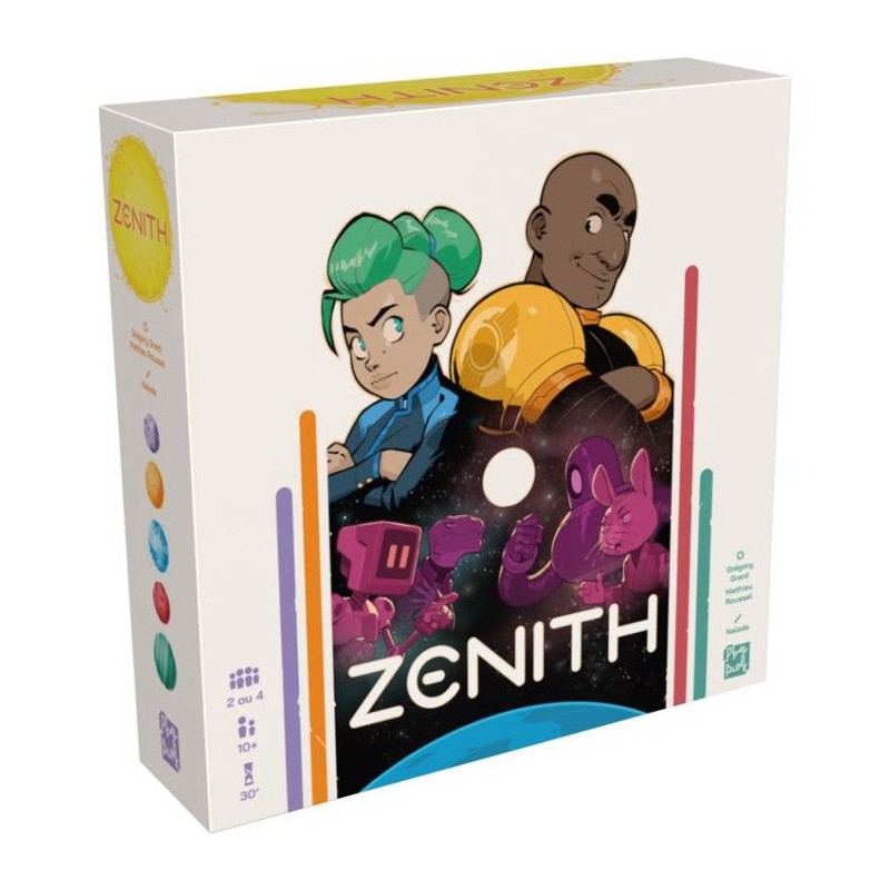Playpunk Jeu de société stratégie - Zénith - Conquête planétaire