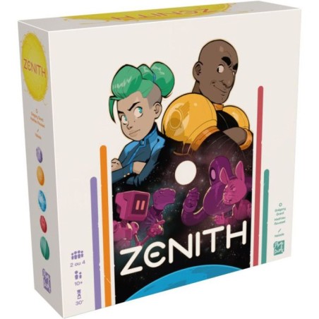 Playpunk Jeu de société stratégie - Zénith - Conquête planétaire